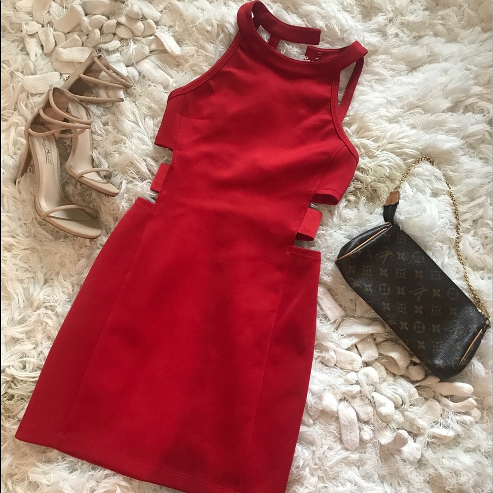 Red Evening Dress