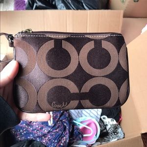 Coach Wristlet