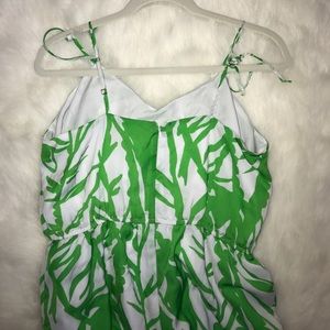 Lilly Pulitzer for Target Pants - Tropical Print Romper with Spaghetti Straps Lilly Pulitzer for Target Pants - Tropical Print Romper with Spaghetti Straps