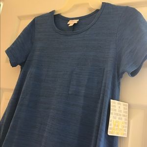 XXS Lularoe Carly in Beautiful Blue