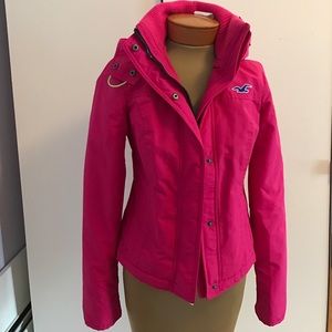 Hollister all-weather fleece lined jacket Size S