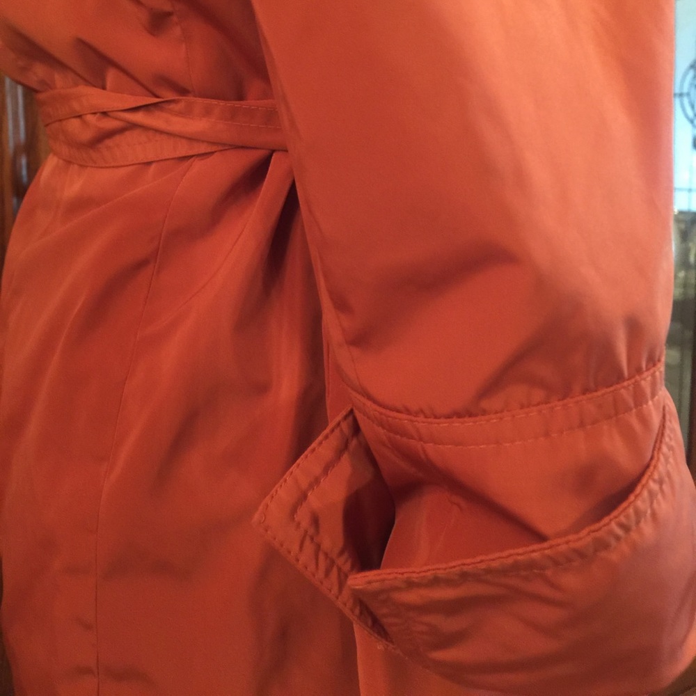 NWOT Insight Burnt Orange Nylon Jacket - Picture 4 of 7