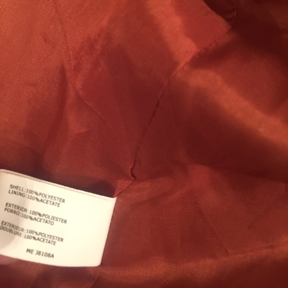 NWOT Insight Burnt Orange Nylon Jacket - Picture 6 of 7