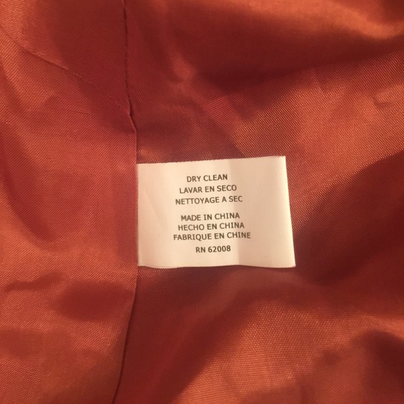 NWOT Insight Burnt Orange Nylon Jacket - Picture 7 of 7