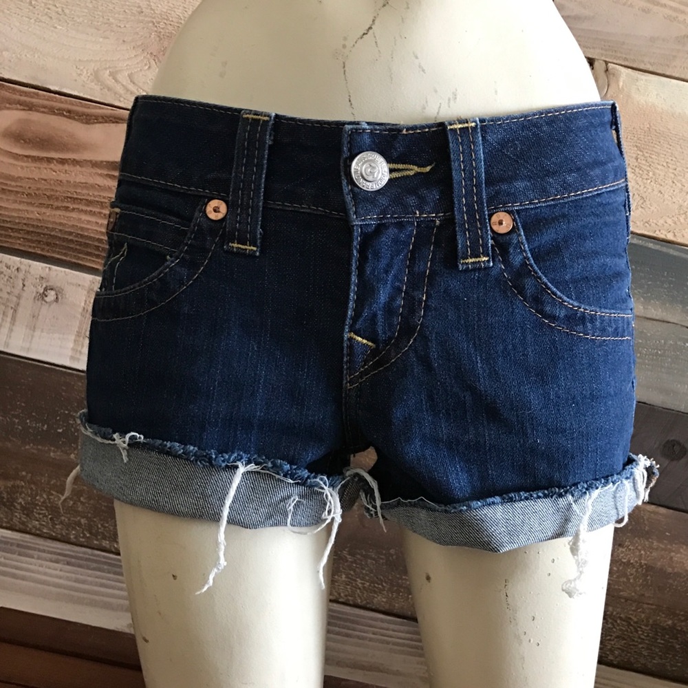 True Religion Jean Shorts