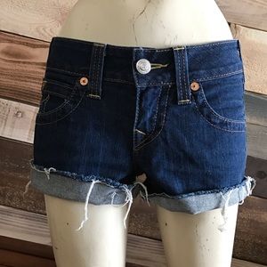 True Religion Jean Shorts