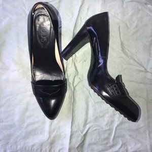 Tod's loafer heels