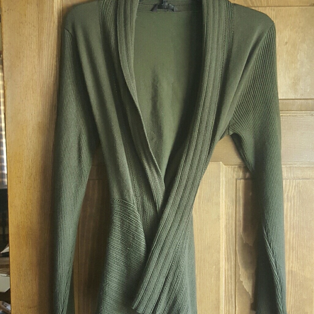 Open front cardigan, Large.