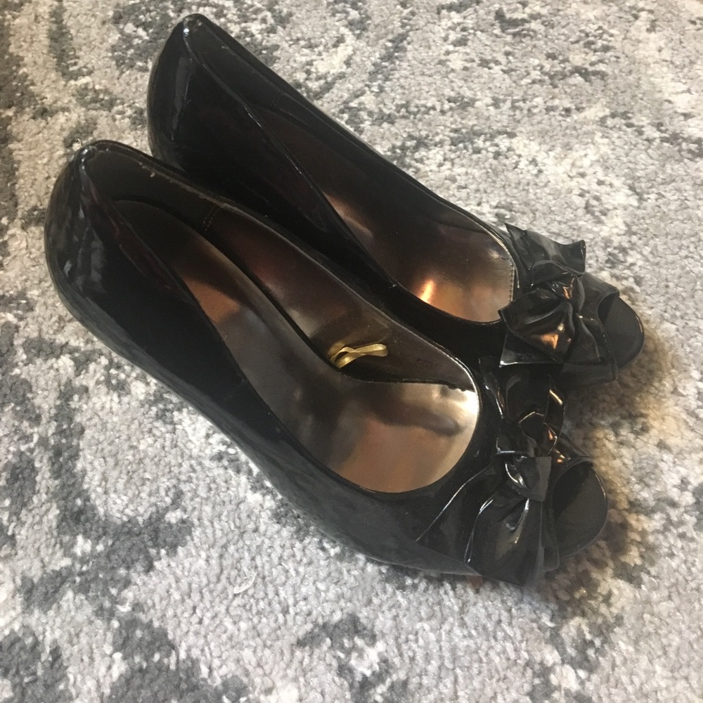 Black stilettos