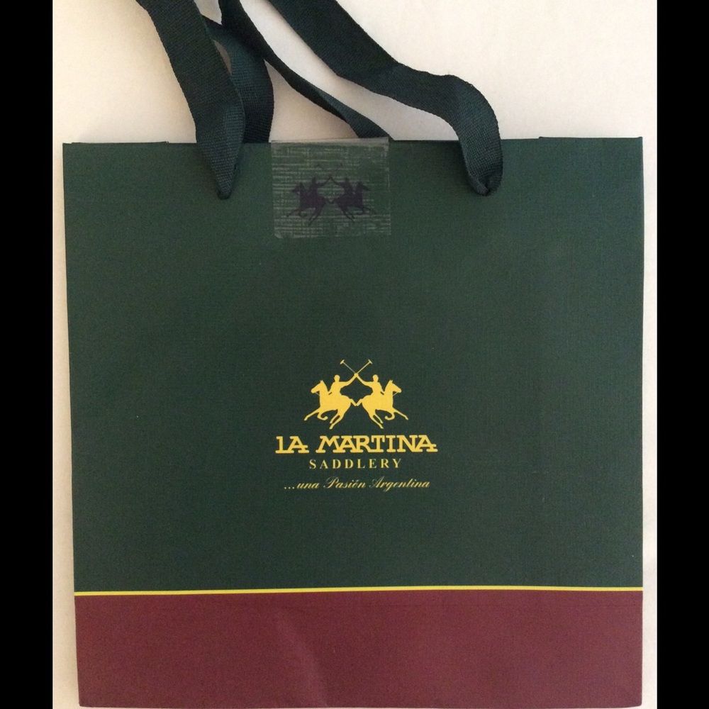 LA MARTINA Una Passion Argentina paper shoppingbag