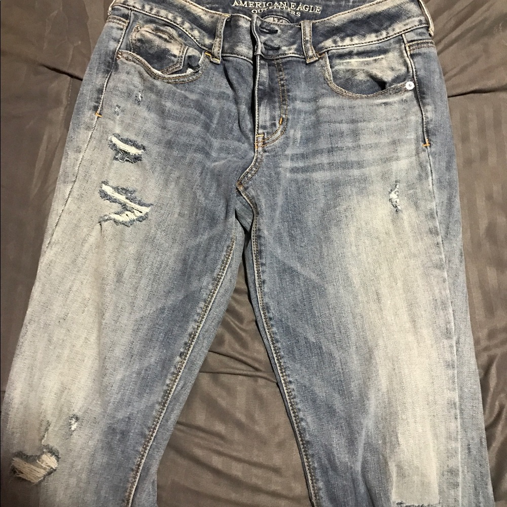American Eagle artist jeans