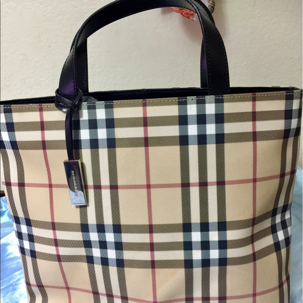 Authentic Burberry Tote