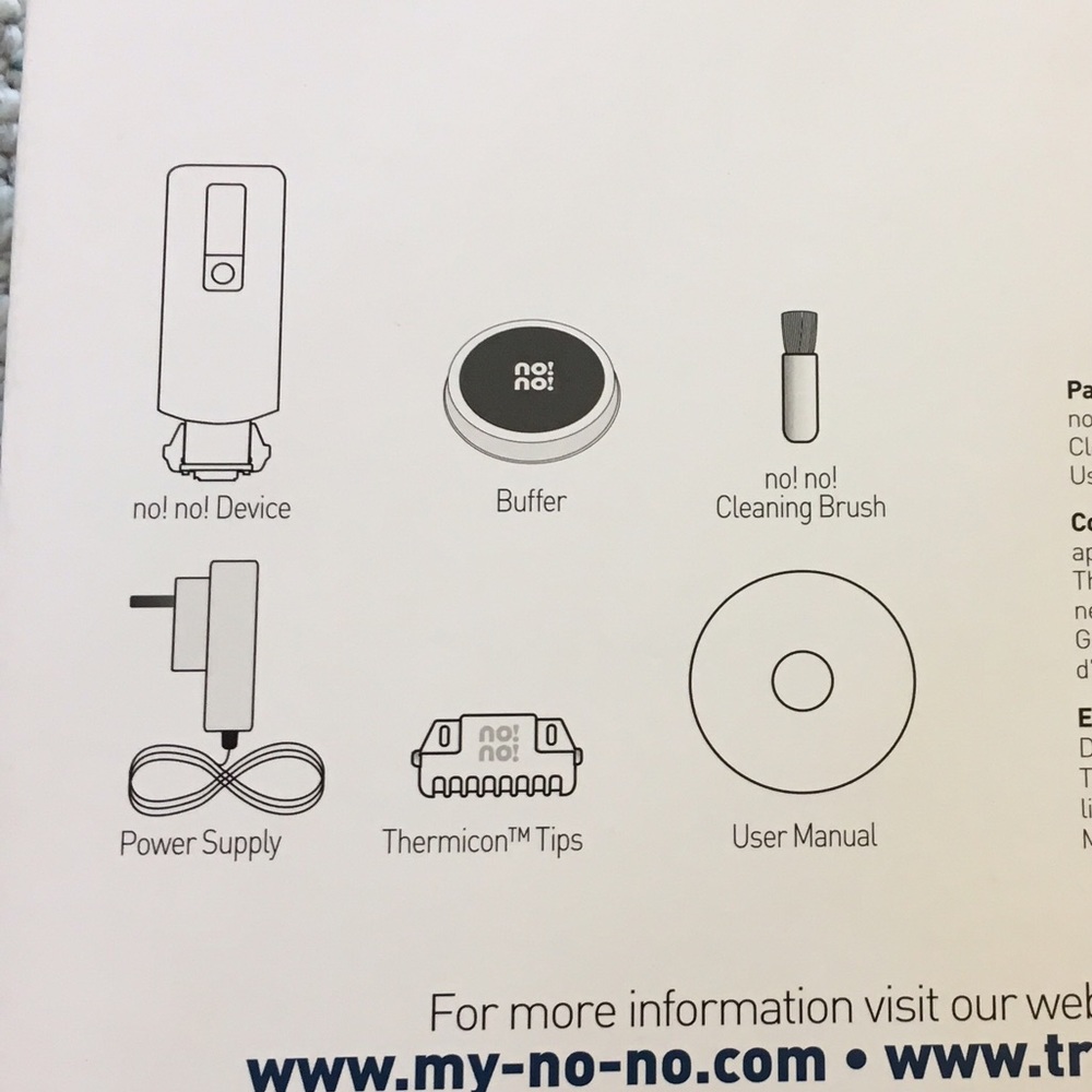 NoNo hair removal system - Picture 7 of 7