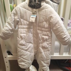 3-6 Month Baby Girl snowsuit brand new