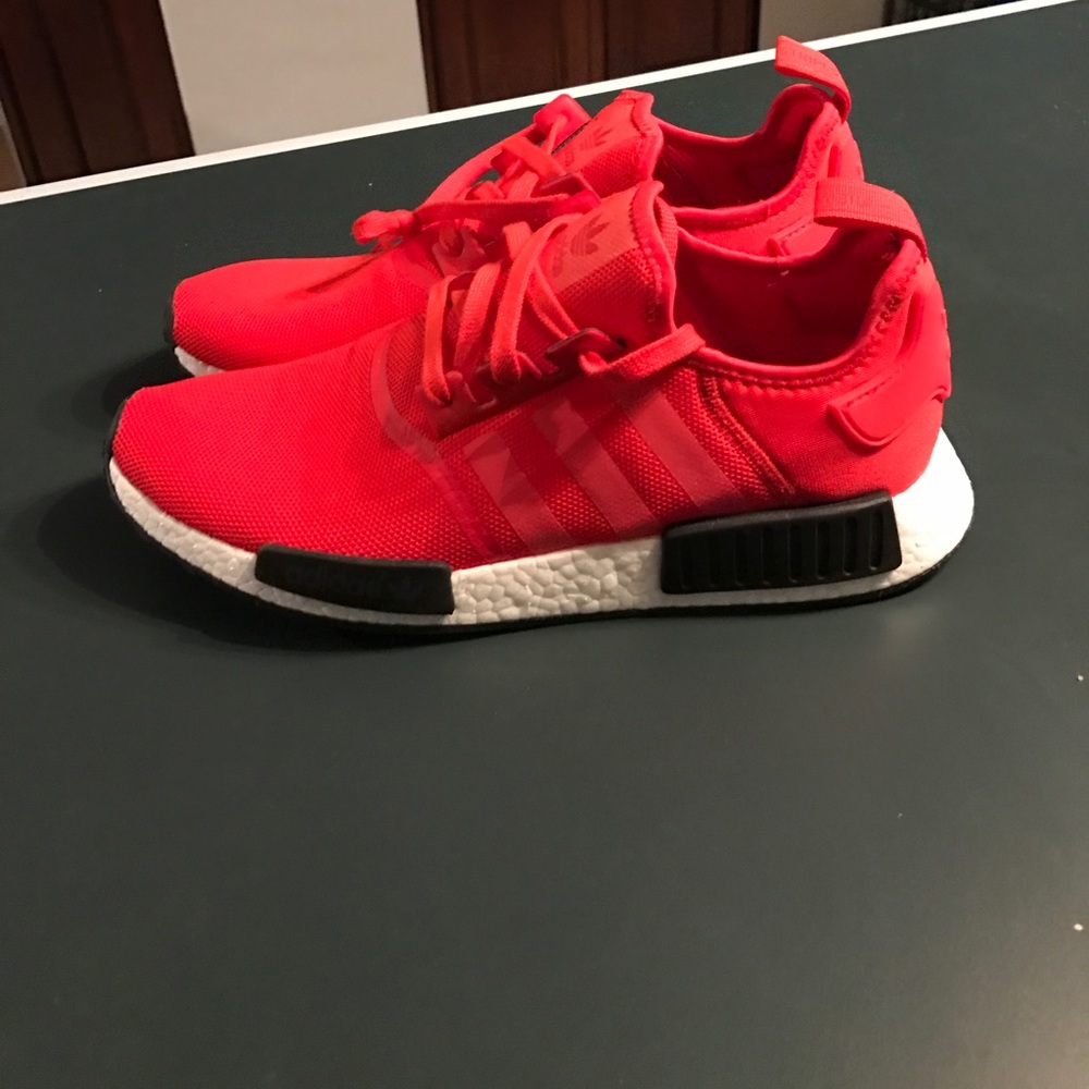 Size 14 "Bred" Adidas NMD's