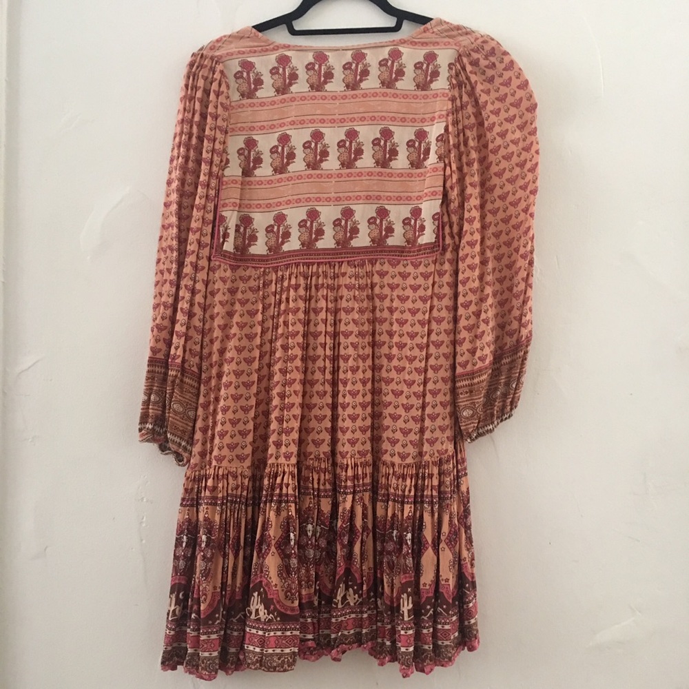 Spell and the Gypsie orange floral dress