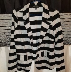 Cotten striped blazer