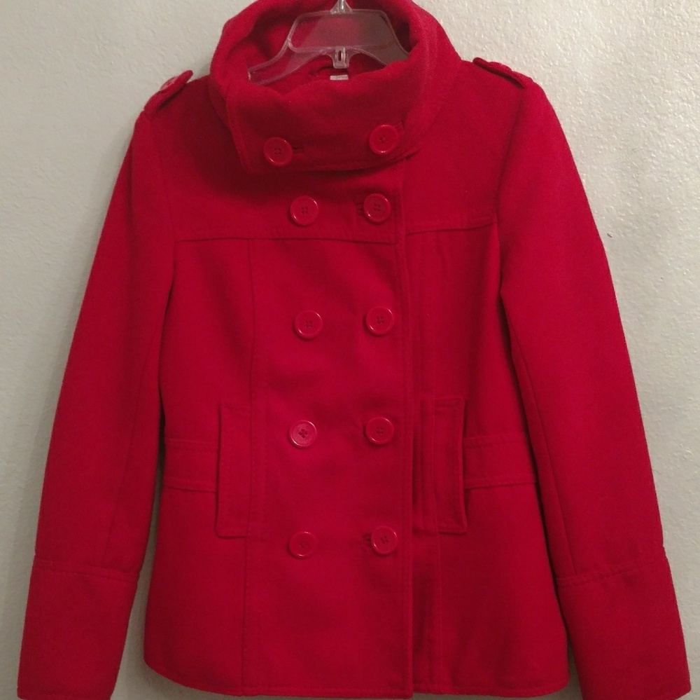 H & M Red Coat