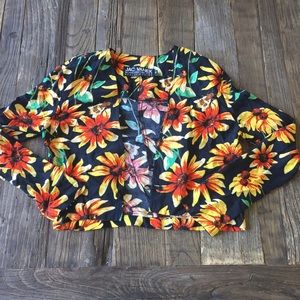✨POSHMARK EXCLUSIVE✨ Jac Vanek "Sunflower" Blouse