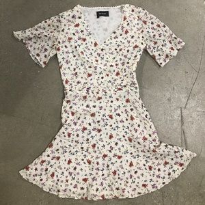 Floral Print Silk Kooples Dress