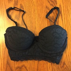 NEW Bralette Padded Bra- Push Up Lace with Tags!