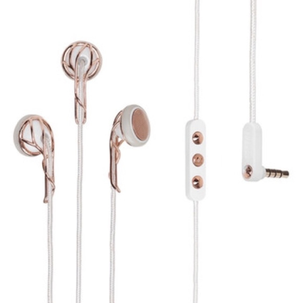 FRENDS Ella Rose Gold Earbud Headphones