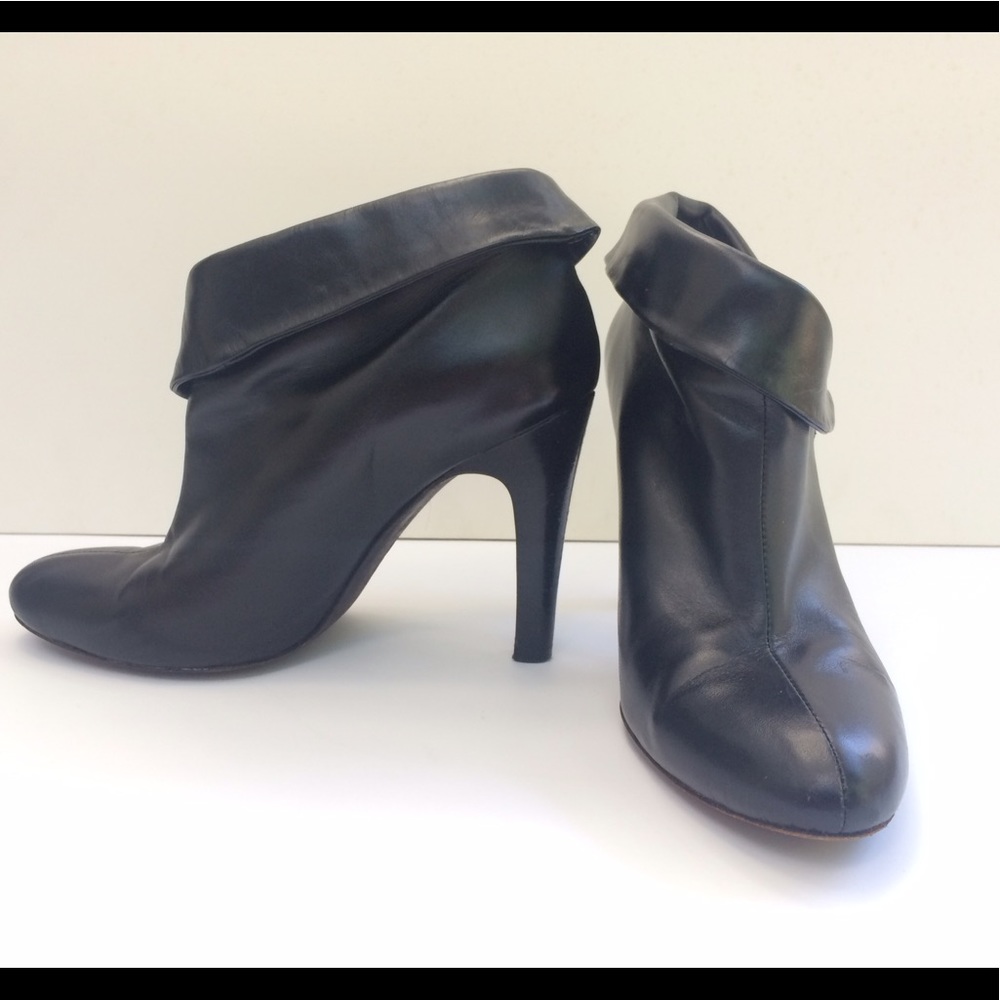 Michael Kors Black Leather Bootie