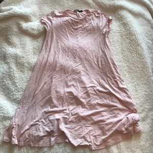 Pink T-Shirt Dress