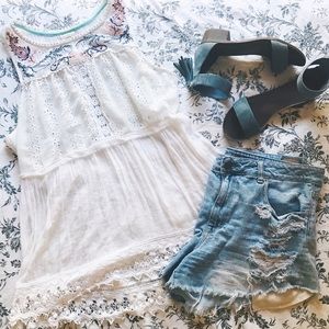 Bohemian Detailed Blouse