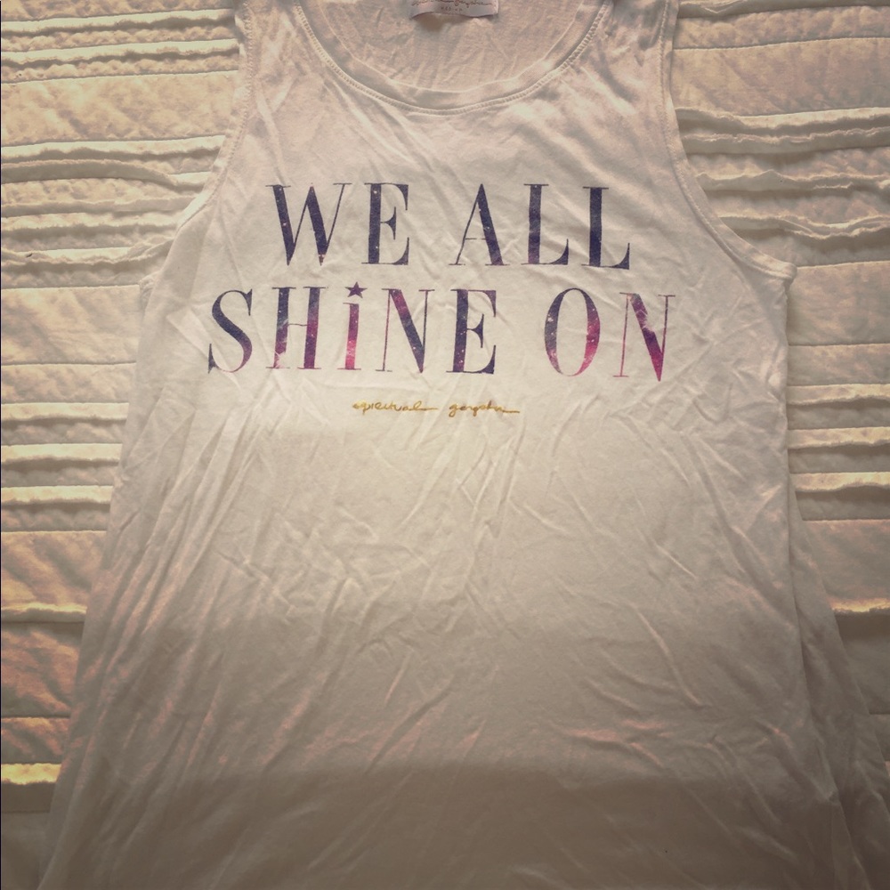 Spiritual gangster tank top!