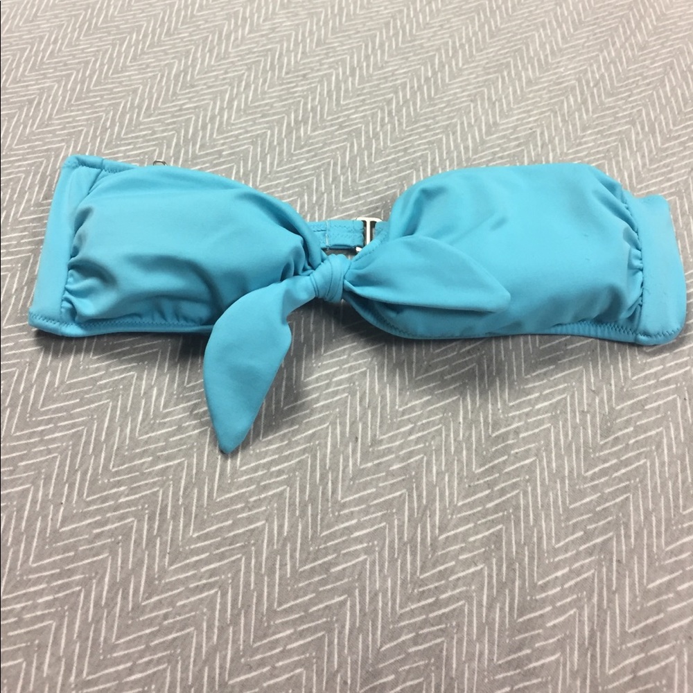 Blue Victoria's Secret bikini top bandeau
