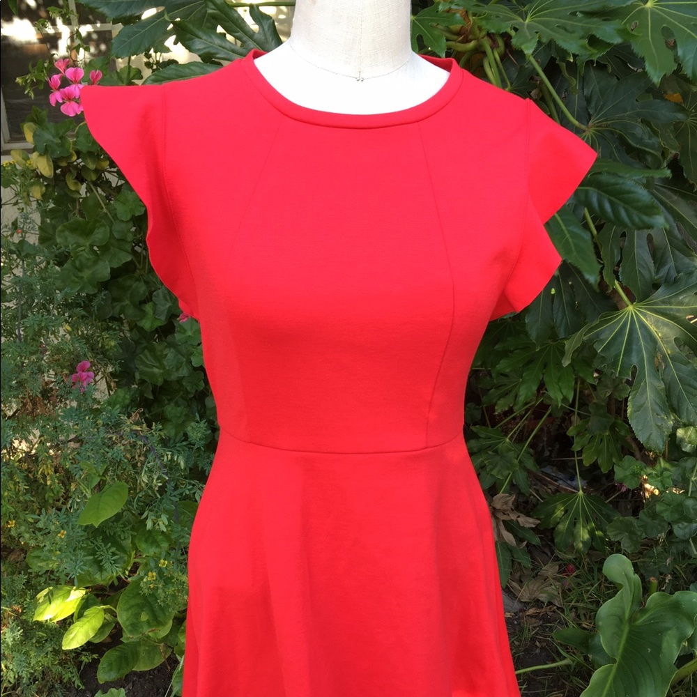 Red Flirty Dress