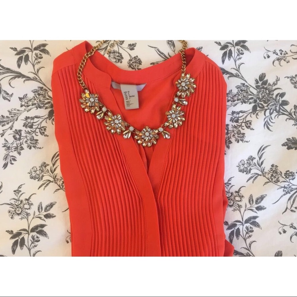 🚨FINAL MARKDOWN🚨Coral Blouse