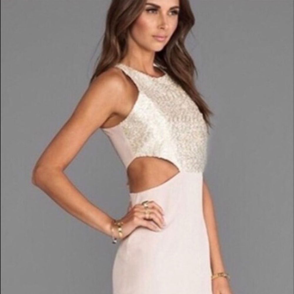 Sparkle Naven Cut Out Dress