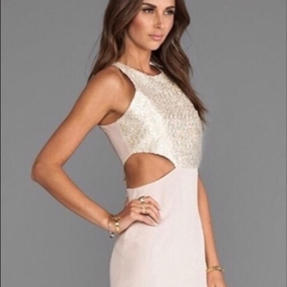 Sparkle Naven Cut Out Dress - Picture 1 of 4