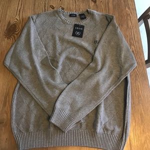 Mens Izod Grey Sweater