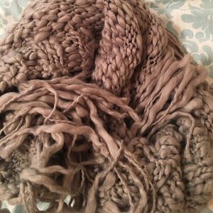 Amazing chunky heather grey infinity scarf