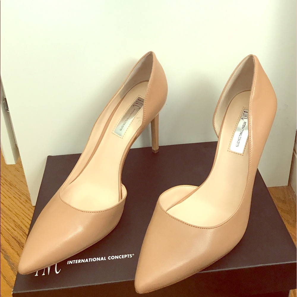INC International Concepts Nude Heels