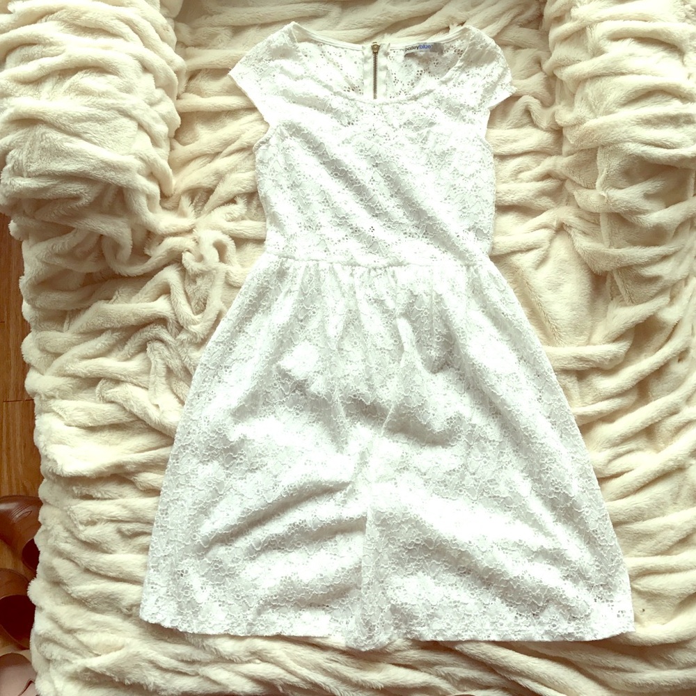 White lace sundress