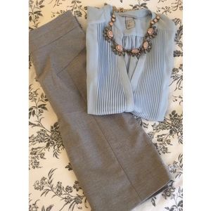 🚨FINAL MARKDOWN🚨Light Blue Blouse