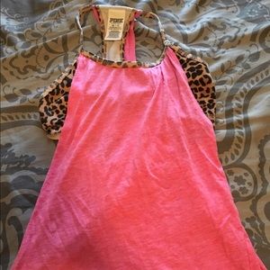 PINK. PERFECT CONDITION. BUILT IN SPORTS BRA.