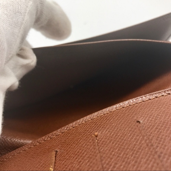 Sold*Louis Vuitton monogram long checkbook wallet - Picture 7 of 8