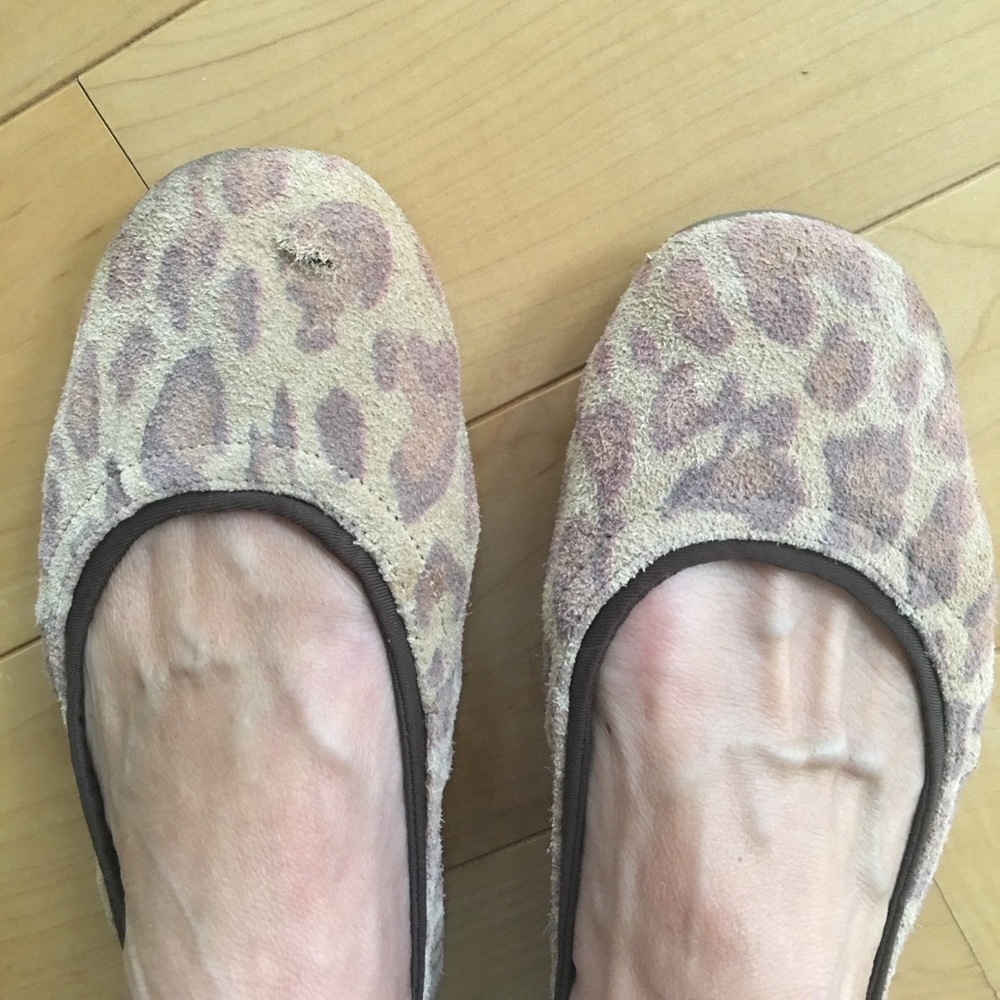 Ballasox corso Comp leopard flats 6.5