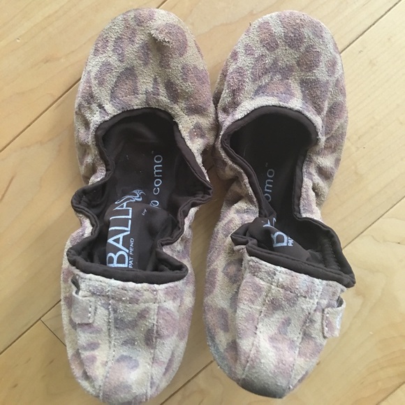 Ballasox corso Comp leopard flats 6.5 - Picture 2 of 4