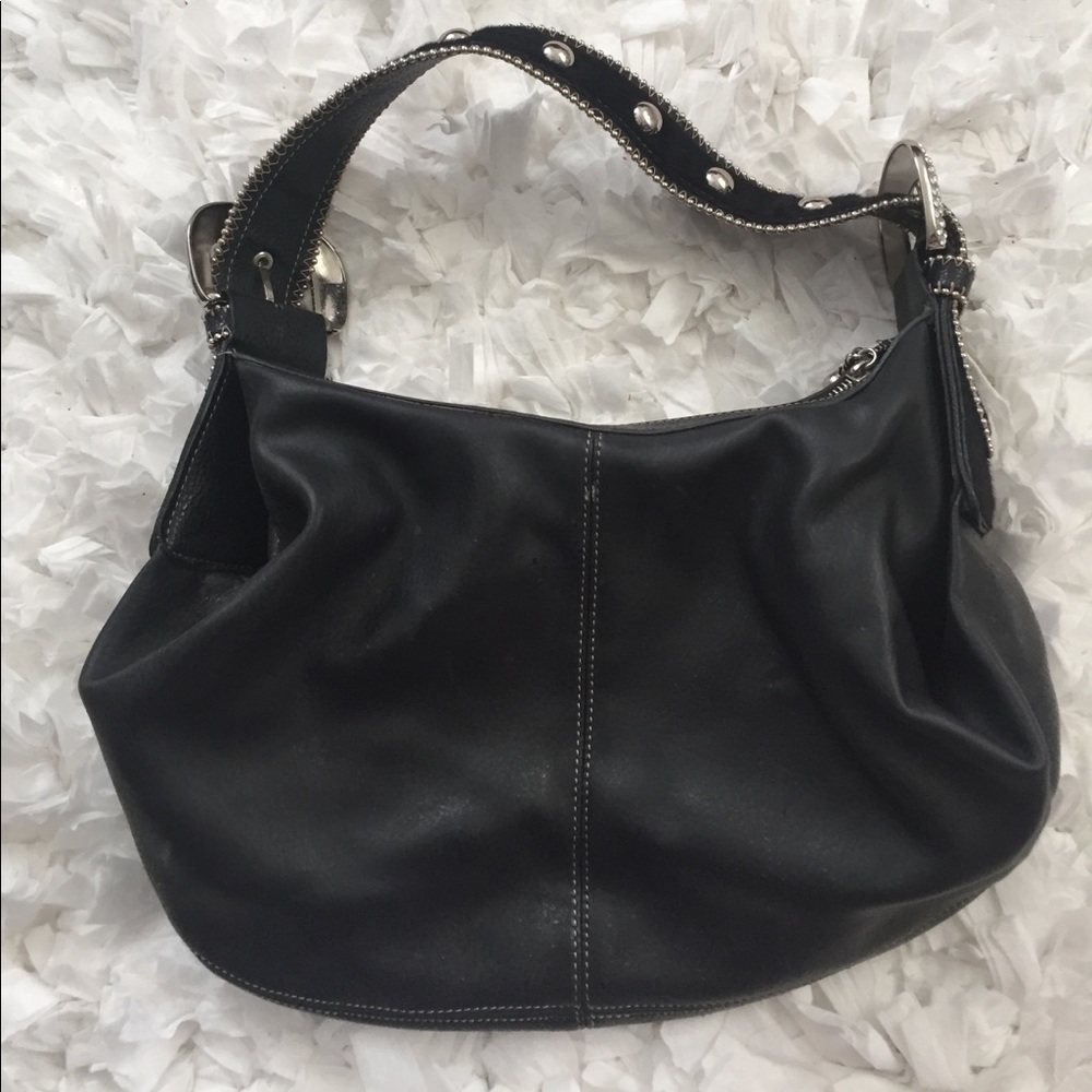 Black Kathy Van Zeeland hand bag