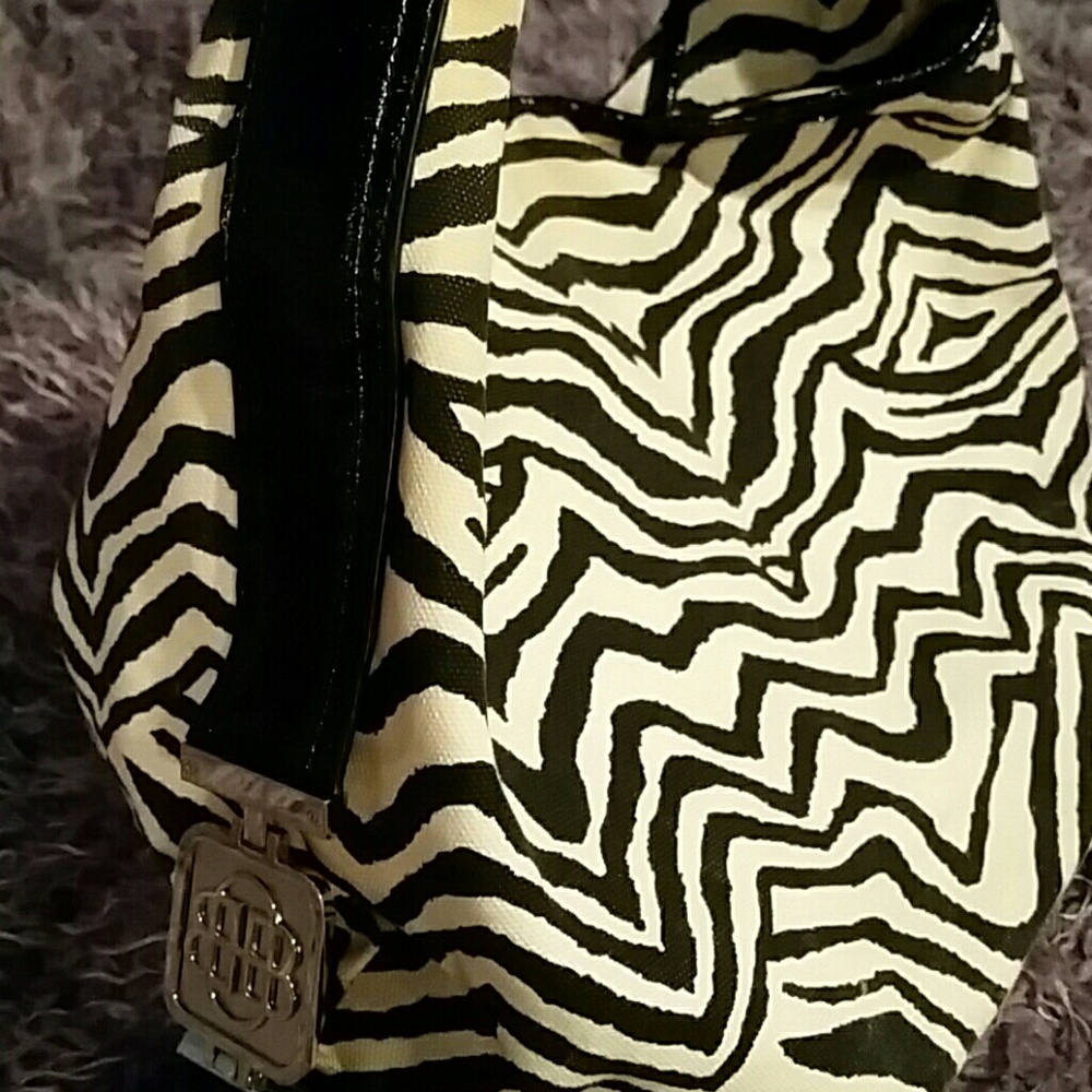 Zebra print, Dana Buchman purse