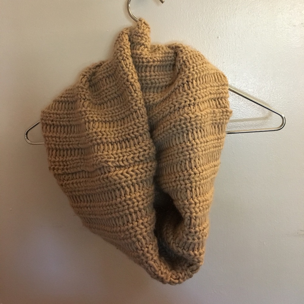 UGG wool infinity scarf