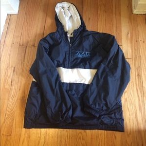 ADPi navy raincoat. Size:M
