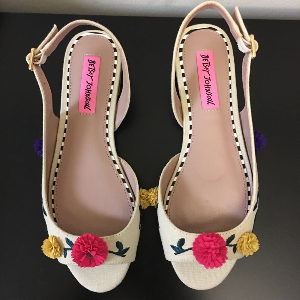 Host Pick 🎉 Betsey Johnson Eyrica Slingback Flats