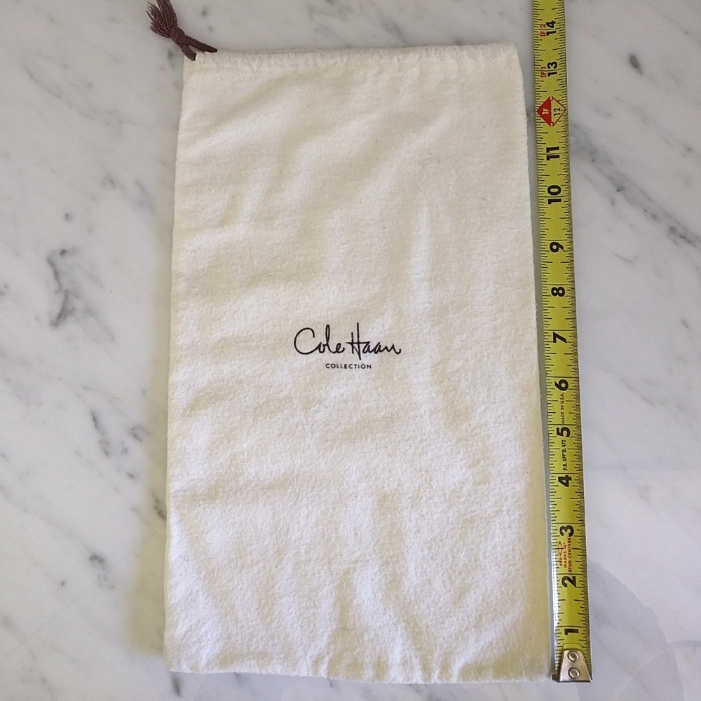 Cole Haan flannel dust bag